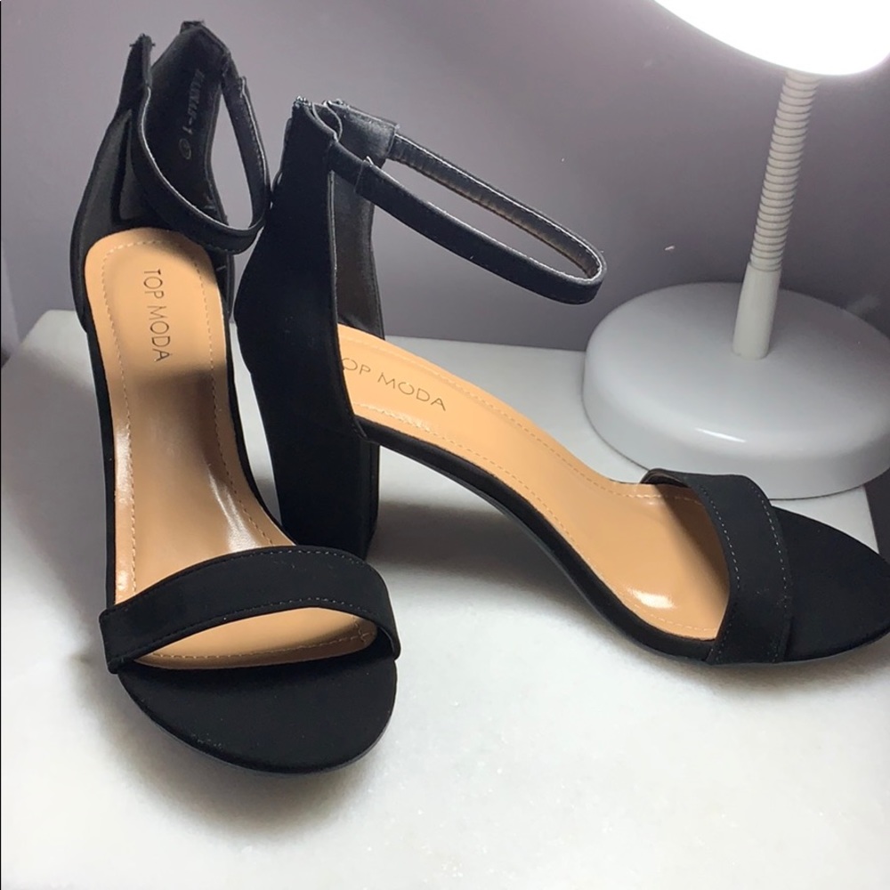 Black heels